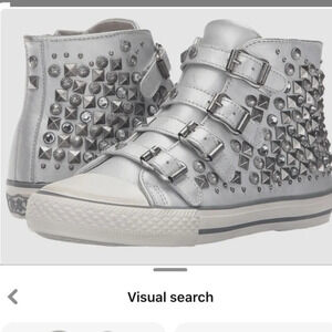 COPY - Ash Viper Metallic Rhinstone Hightop Sneakers 8